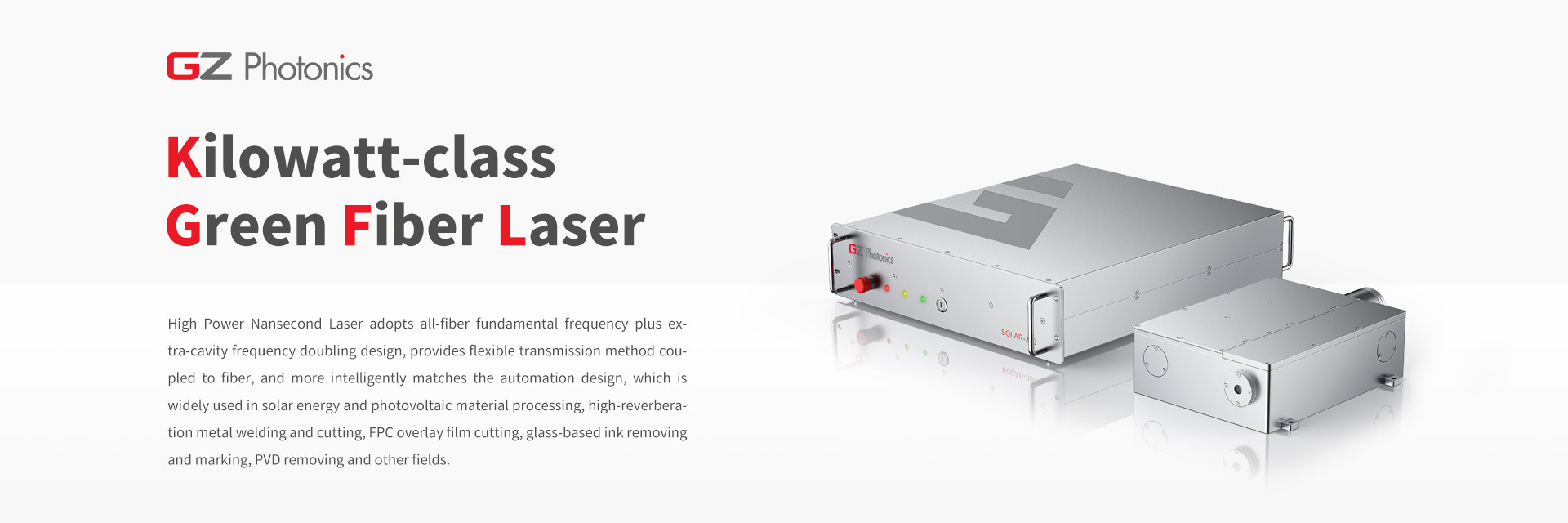 qualité Laser à fibre QCW vert usine